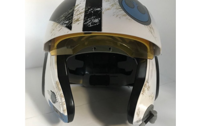New Galaxy's Edge Poe's Blue X-Wing Pilot Helmet available now!