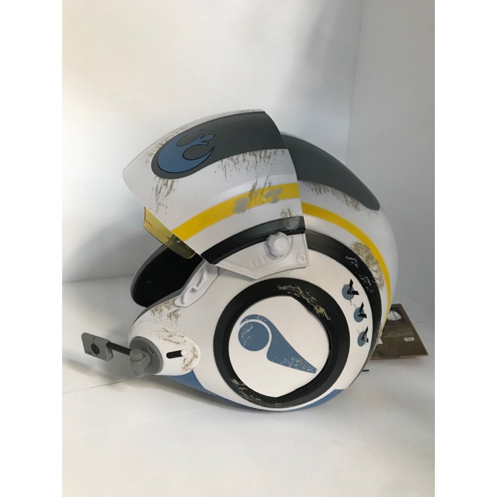 SWGE Poe's Blue X-Wing Pilot Helmet 2