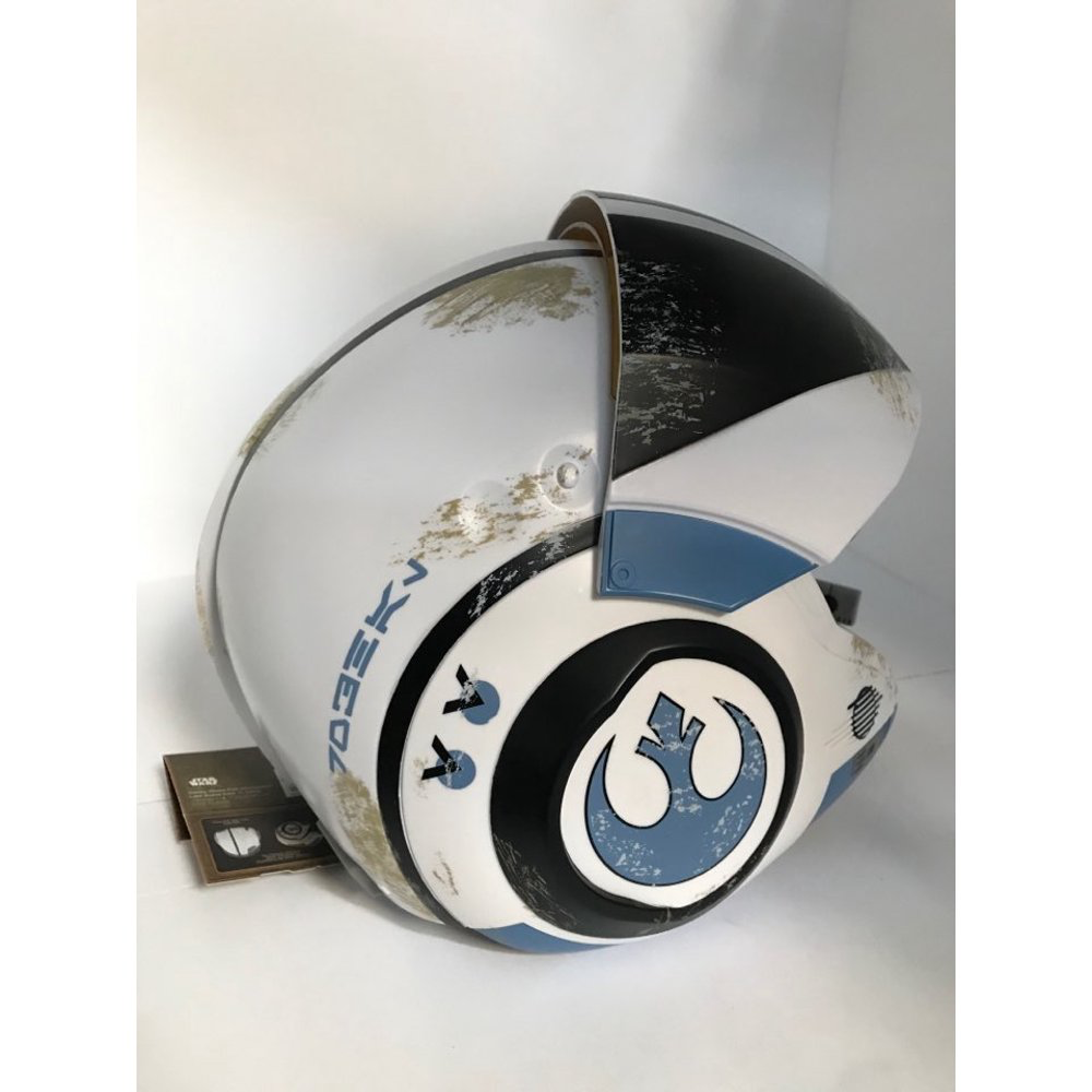 SWGE Poe's Blue X-Wing Pilot Helmet 3