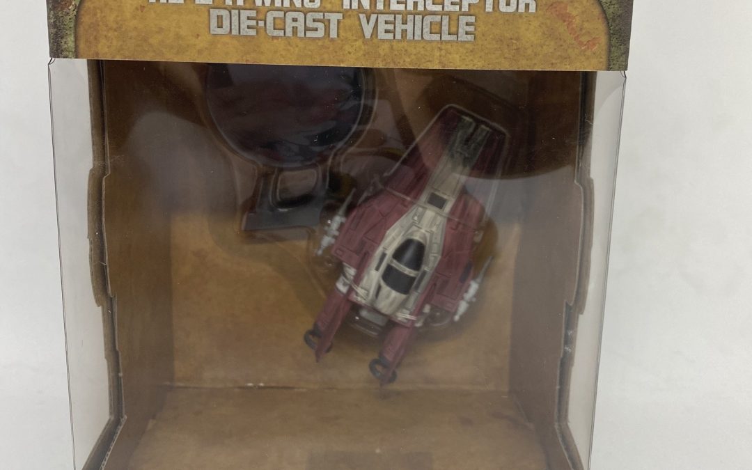 New Galaxy's Edge RZ-2 A-Wing Interceptor Die Cast Vehicle Toy available!