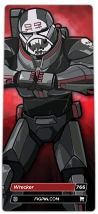 SWTBB Wrecker FiGPiN Wrecker First Edition Collectable Pin 2
