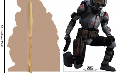 New The Bad Batch Tech Life Size Cardboard Standee available!