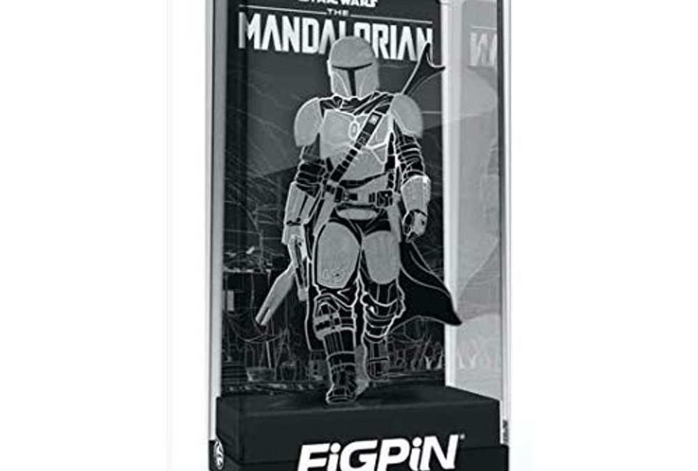 New The Mandalorian Mando (Din Djarin) Think 3 Fold Silver FiGPiN Pin available!