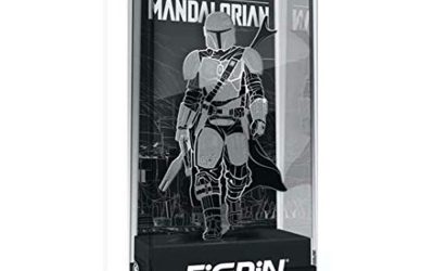 New The Mandalorian Mando (Din Djarin) Think 3 Fold Silver FiGPiN Pin available!