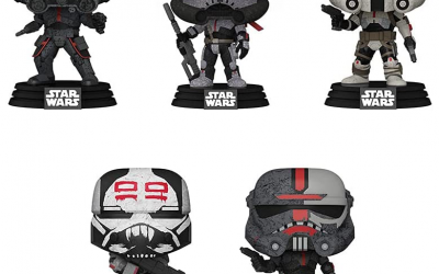New Star Wars The Bad Batch Bobble Head Toy 5-Pack Bundle available!