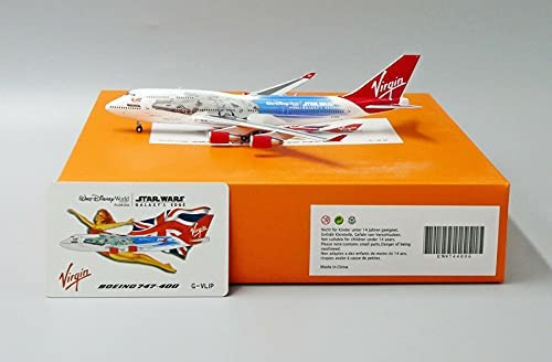 SWGE Millennium Falcon Virgin Atlantic Die Cast Model Airplane Vehicle Toy 1
