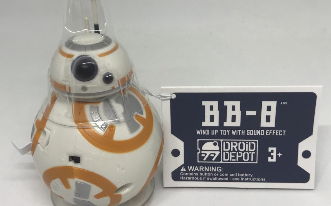 New Galaxy's Edge Droid Depot BB-8 Wind Up Toy available now!