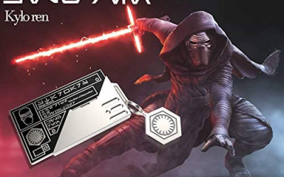 New Galaxy's Edge Kylo Ren Keychain Bescar ID Card available!