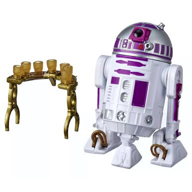 New Galaxy's Edge Trading Outpost Depot Purple Astromech Droid Figure available!
