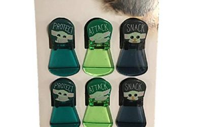 New The Mandalorian The Child (Grogu) Magnetic Snack Bag Clips 6-Pack available!