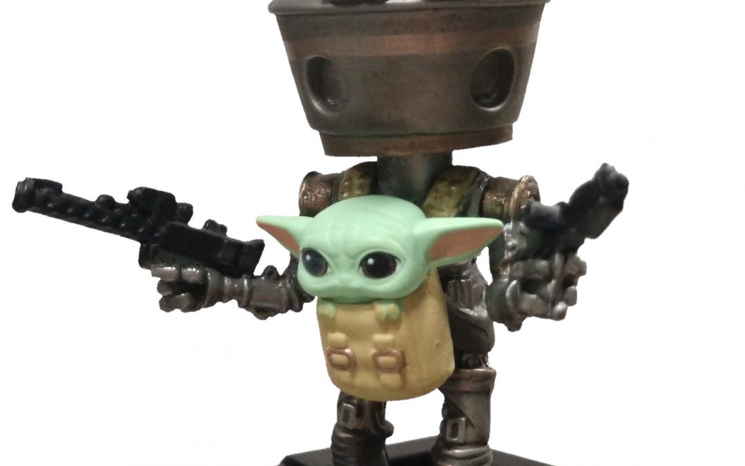 New The Mandalorian IG-11 with The Child (Grogu) Funko Mystery Minifigure available now!