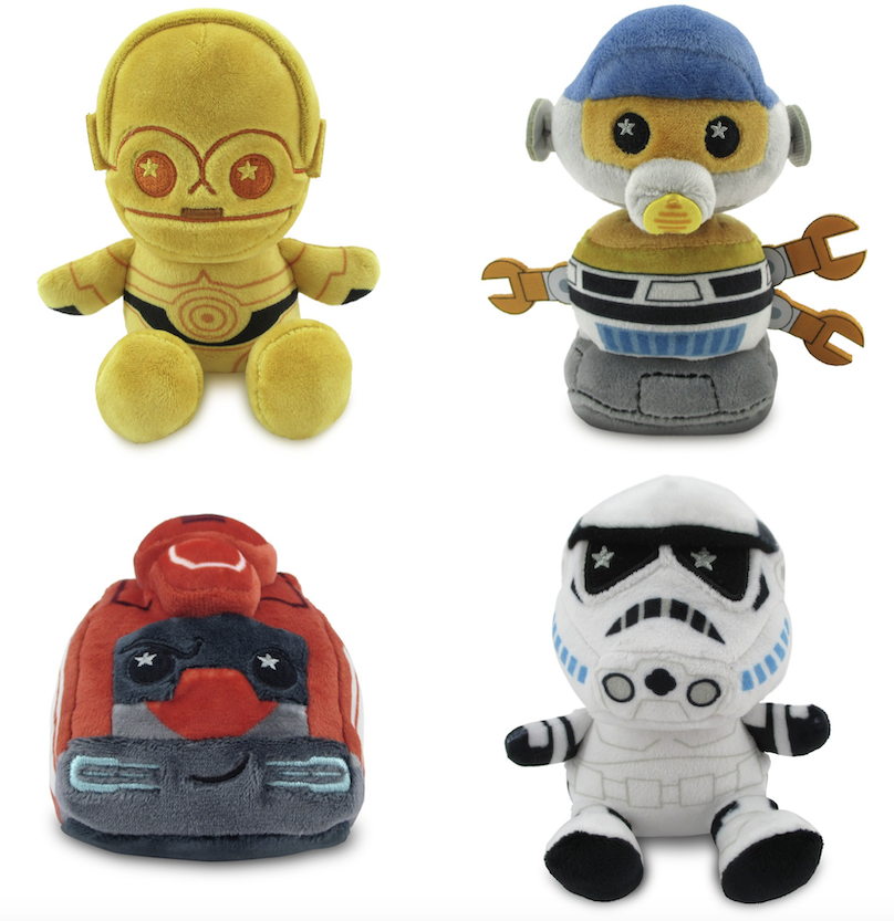 SWGE Star Tours Mystery Wishables Plush Toy Set 2
