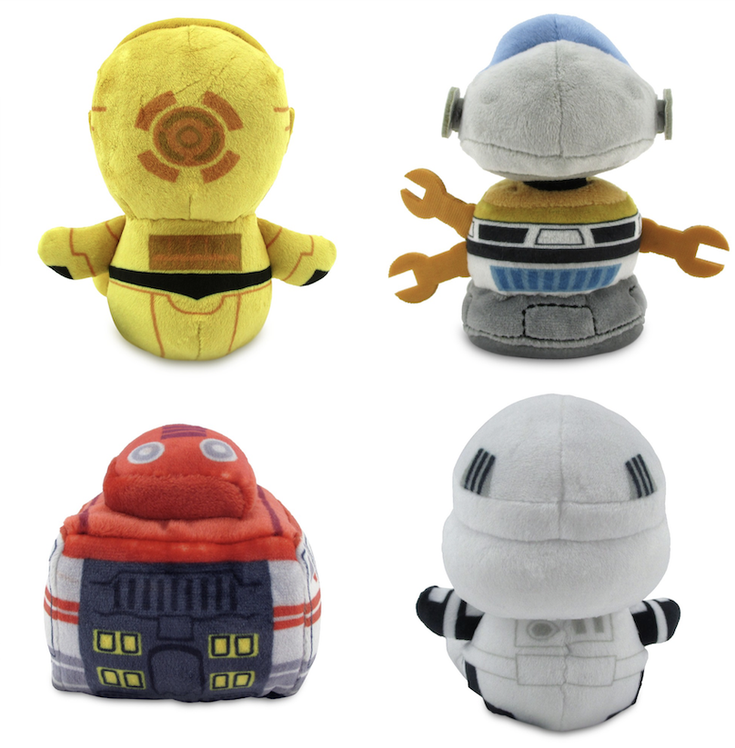 SWGE Star Tours Mystery Wishables Plush Toy Set 3