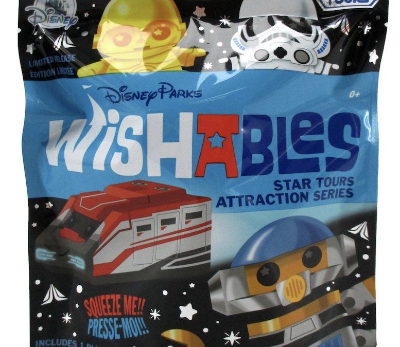 New Galaxy's Edge Star Tours Mystery Wishables Plush Toy Set available now!