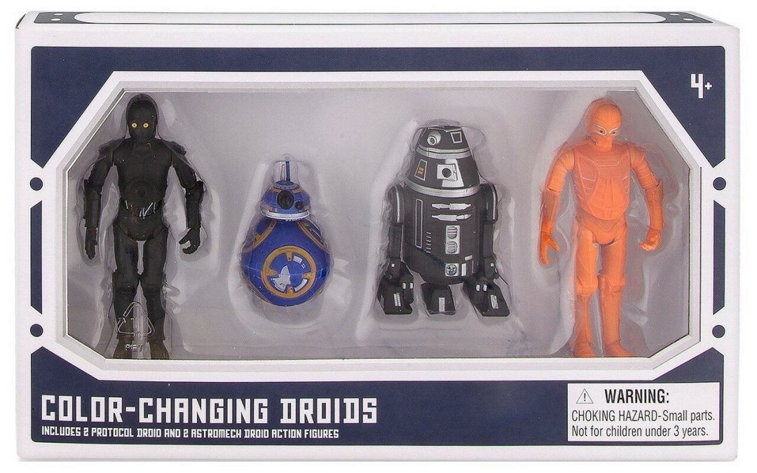 New Galaxy's Edge Droid Factory Color-Changing Droids Figure 4-Pack available!