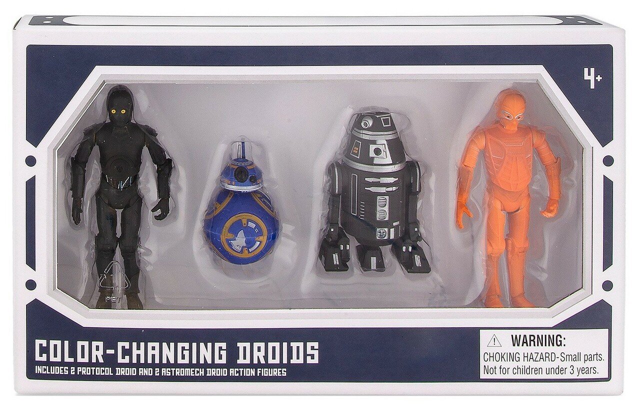 SWGE Droid Factory Color-Changing Droids Figure 4-Pack 1