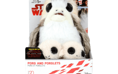 New The Last Jedi Porg and Porglets plush toy set available now!