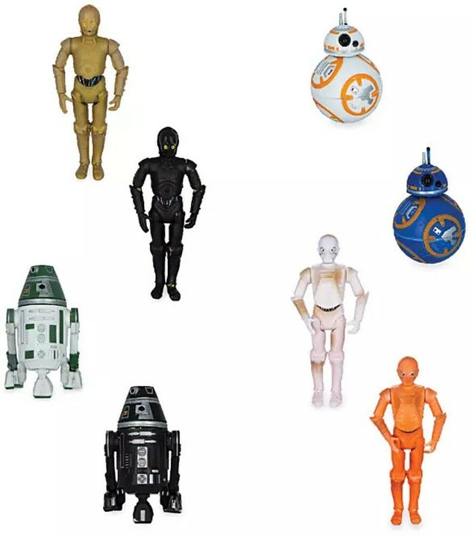 SWGE Droid Factory Color-Changing Droids Figure 4-Pack 2