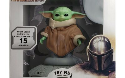 New The Mandalorian The Child (Grogu) Light & Sound Talking Room Glow Nightlight available now!