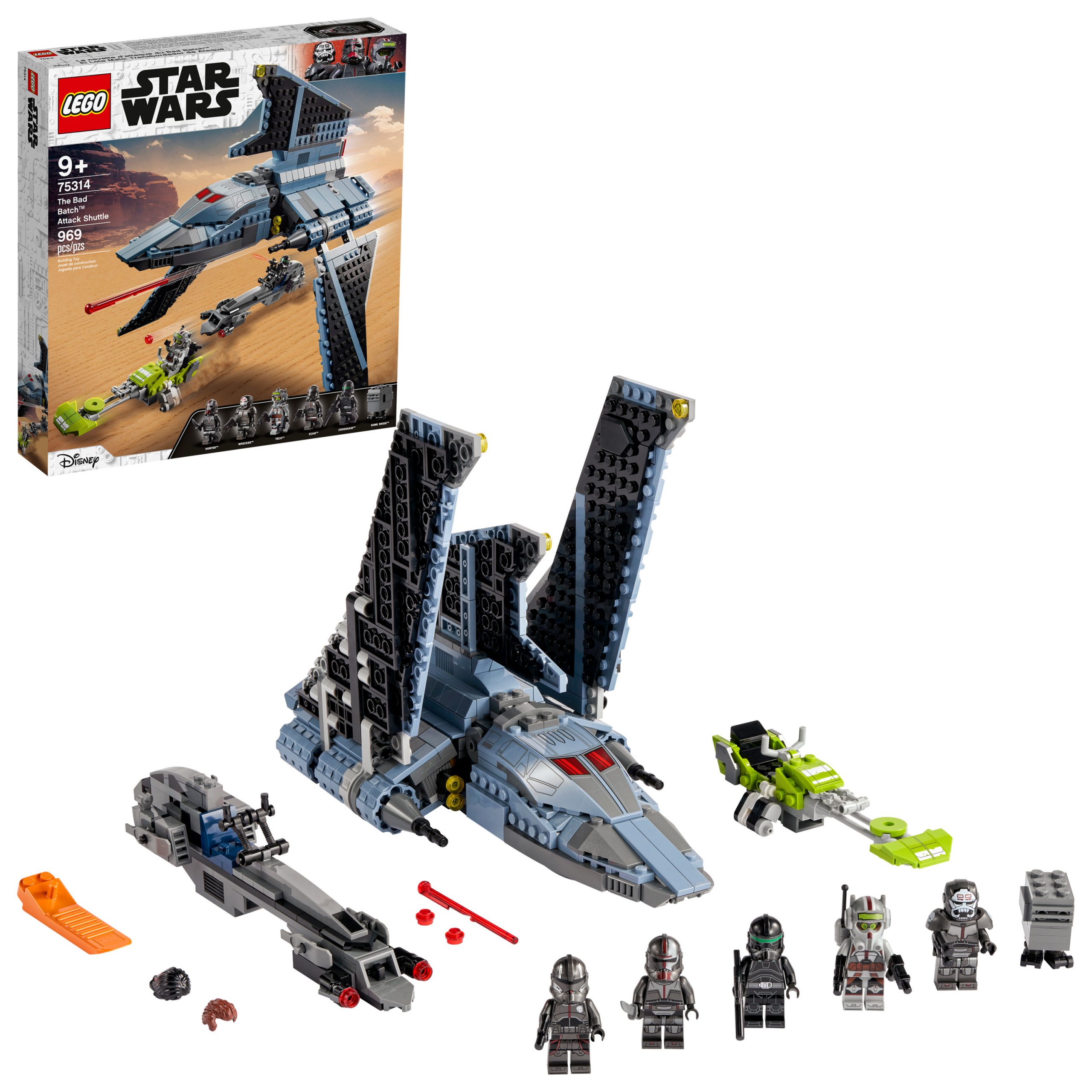 SWTBB Attack Shuttle Lego Set 1
