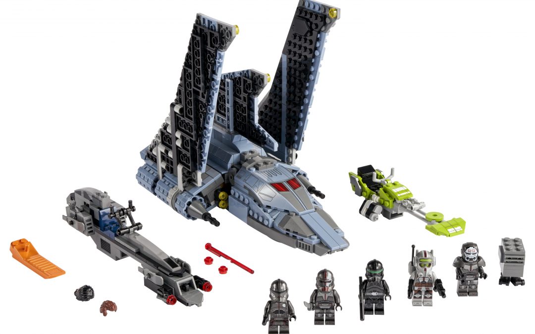 New Star Wars The Bad Batch Attack Shuttle Lego Set available now!