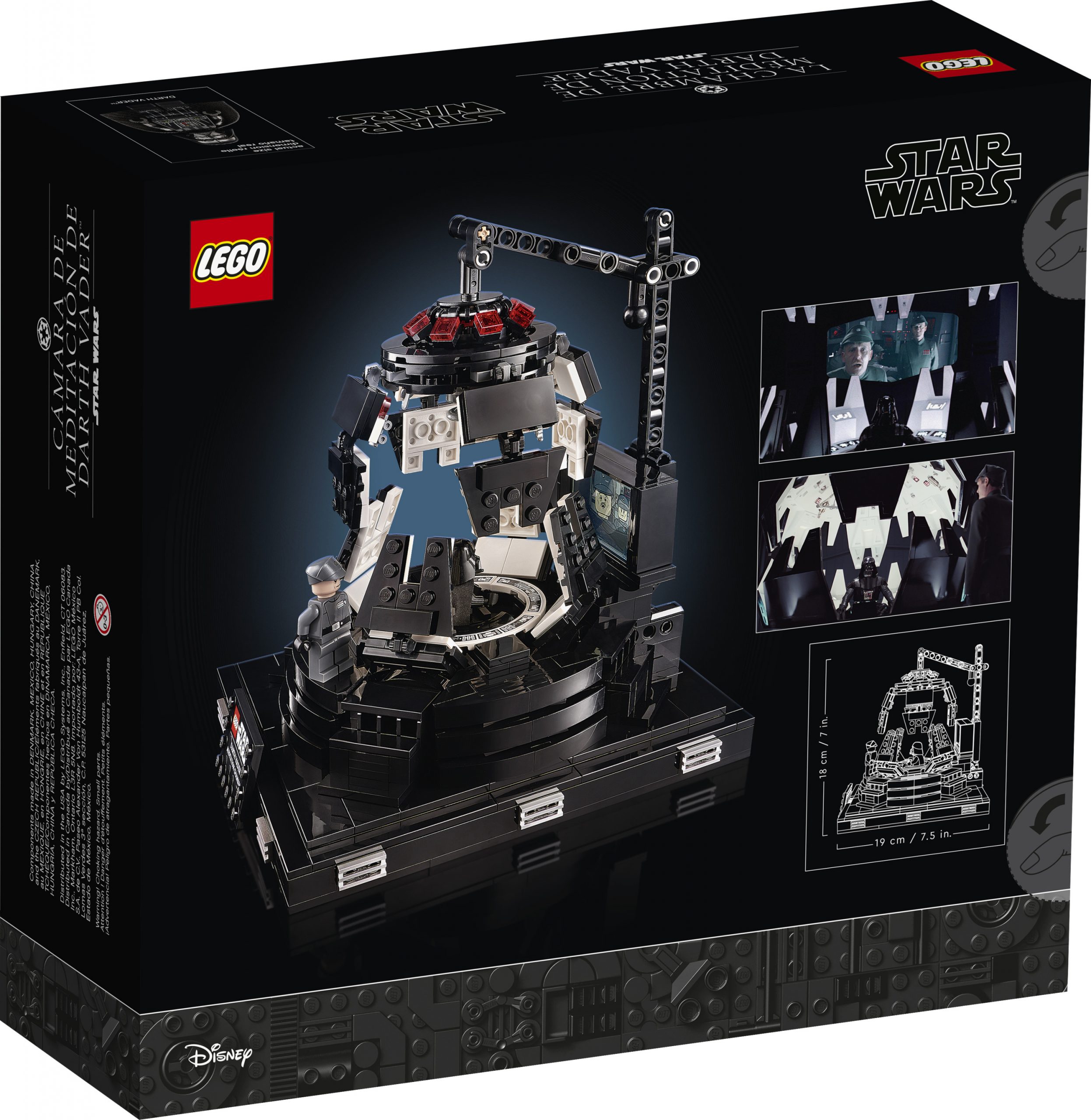 SW Darth Vader Meditation Chamber Lego Set 2