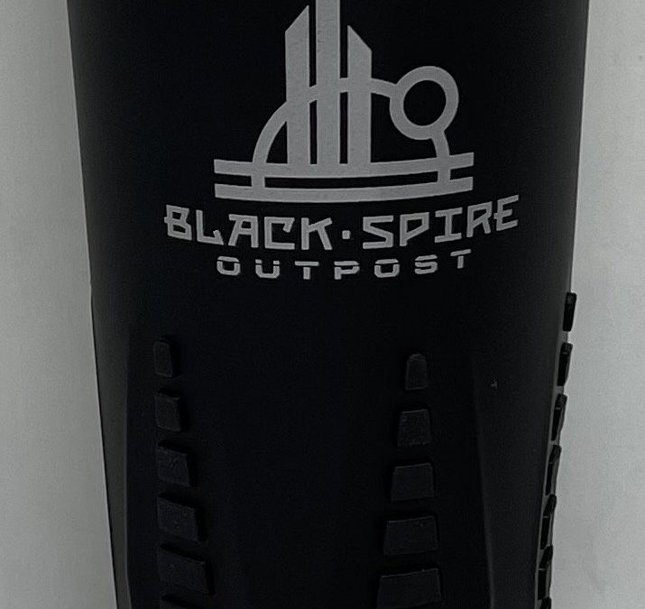New Galaxy's Edge Black Spire Outpost Ohnaka Coffee Travel Mug available!