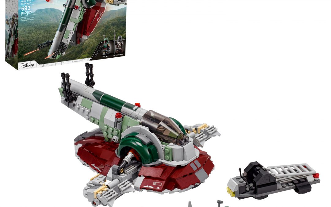 New The Mandalorian Boba Fett's Starship Lego Set available now!