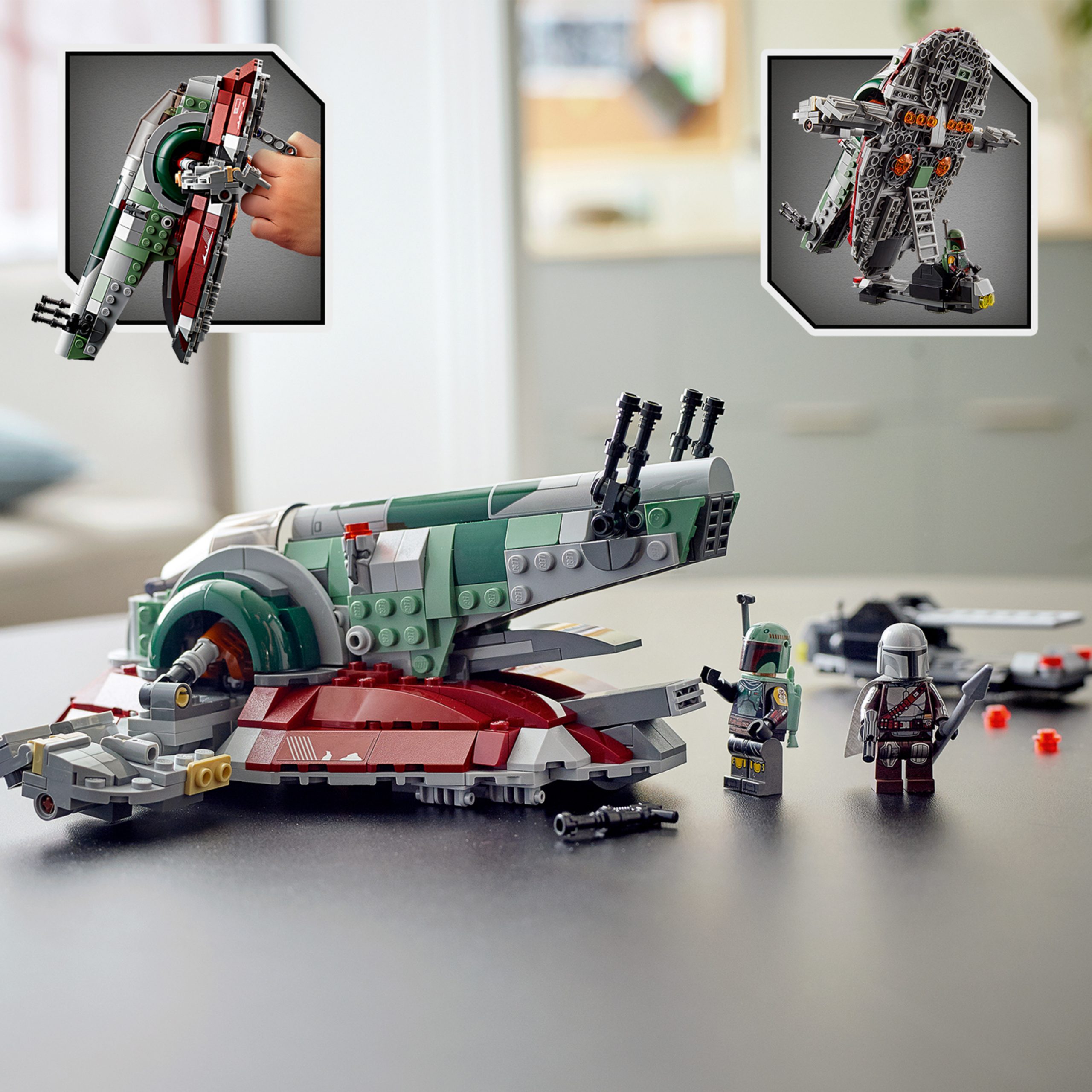 TM Boba Fett's Starship Lego Set 2