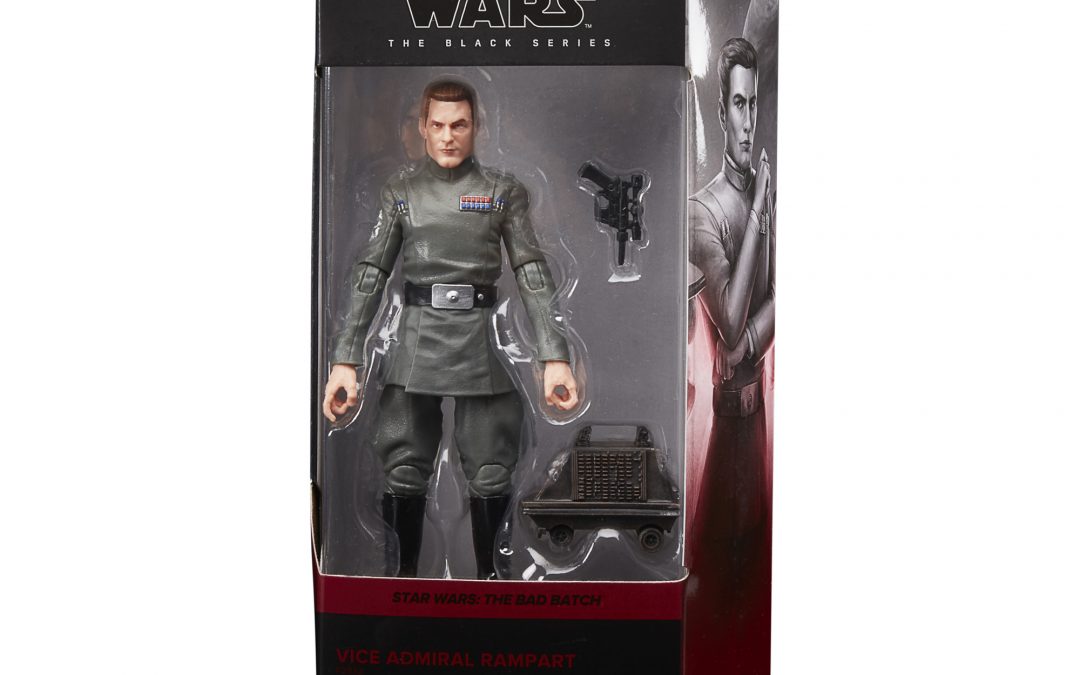 New Star Wars The Bad Batch Vice Admiral Rampart Black Series Figure available for pre-order!