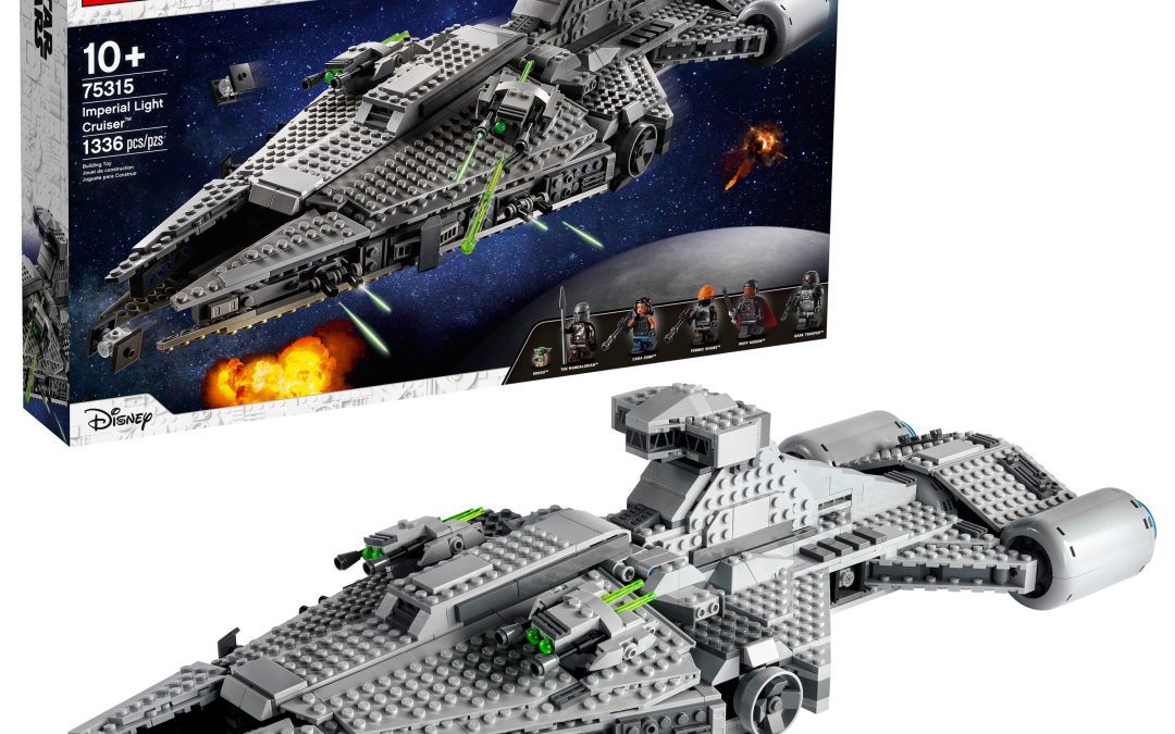 New The Mandalorian Imperial Light Cruiser Lego Set available now!