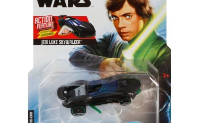 New Star Wars Luke Skywalker Hot Wheels Character Car available now!