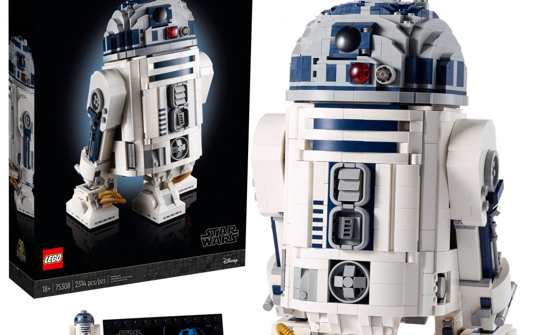 New Star Wars R2-D2 Building Toy Lego Set available now!