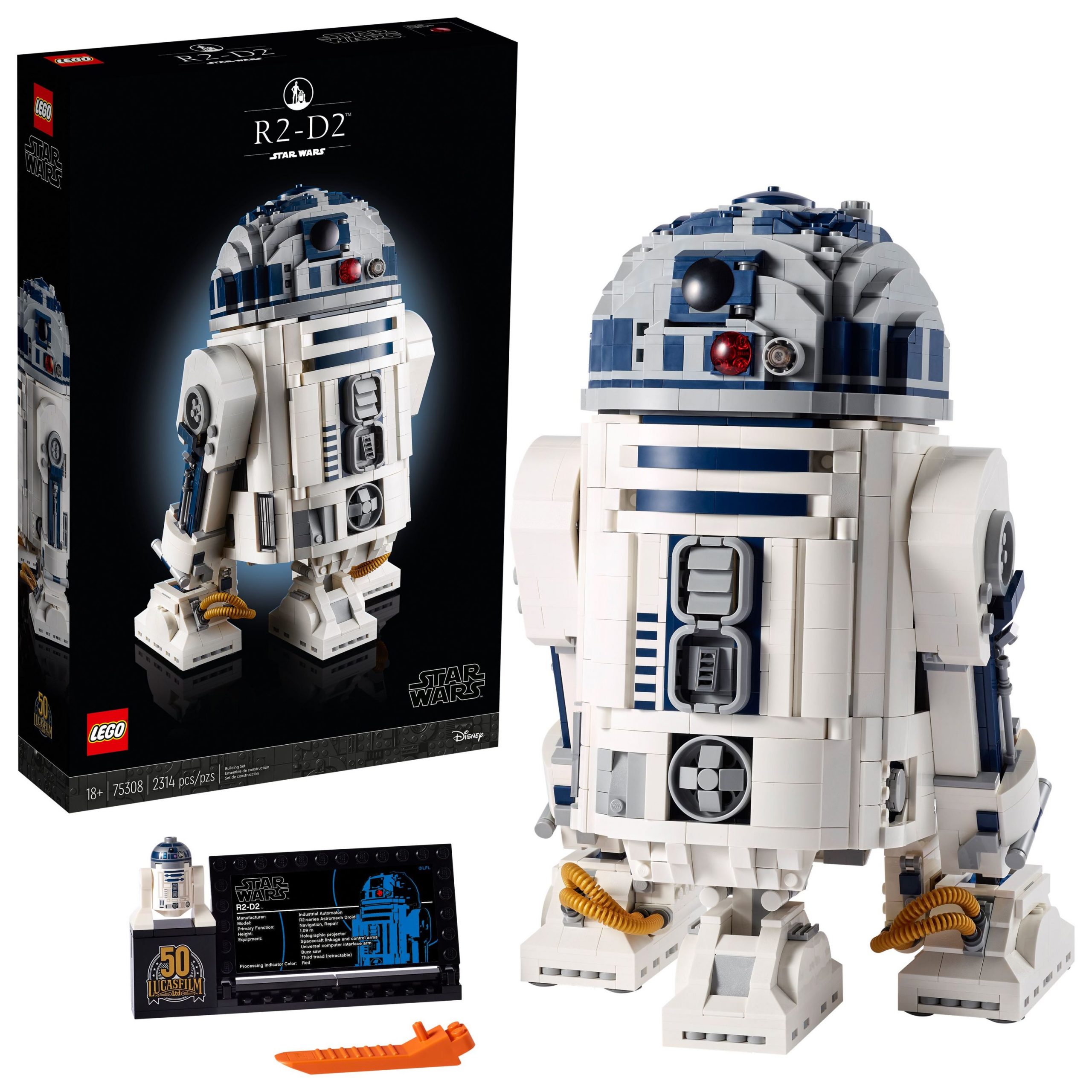 SW R2-D2 Building Toy Lego Set 1