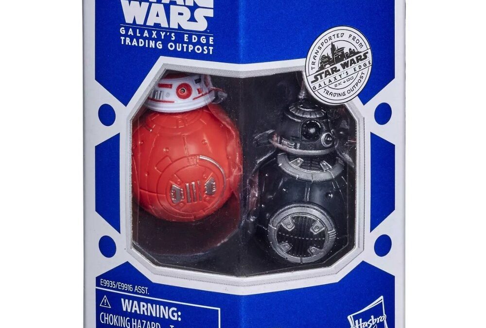 New Galaxy's Edge Trading Outpost Depot BB Units Red & Black Figure 2-pack available!