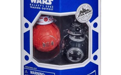 New Galaxy's Edge Trading Outpost Depot BB Units Red & Black Figure 2-pack available!