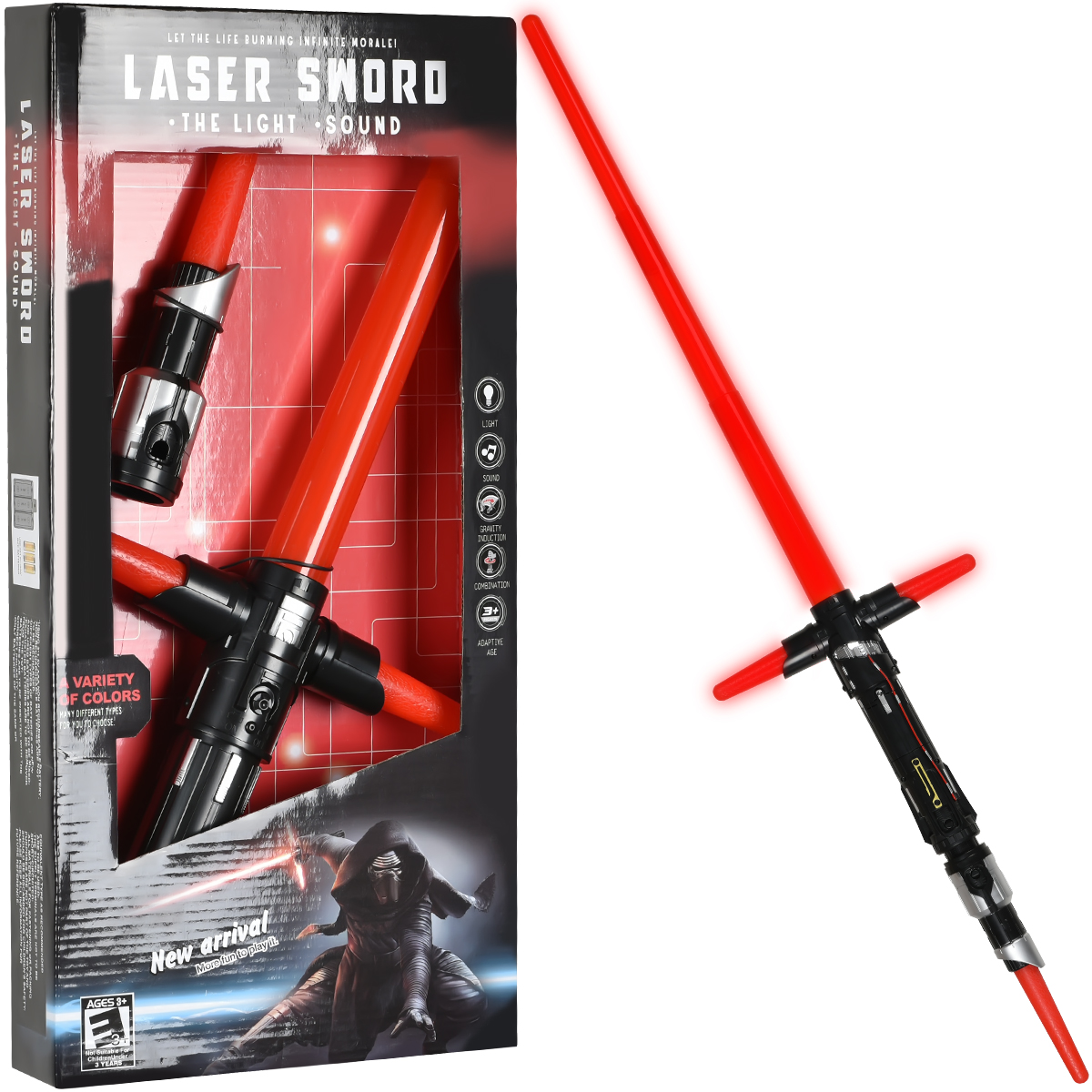 TFA Kylo Ren Electronic Lightsaber Simulation Prop Toy 1