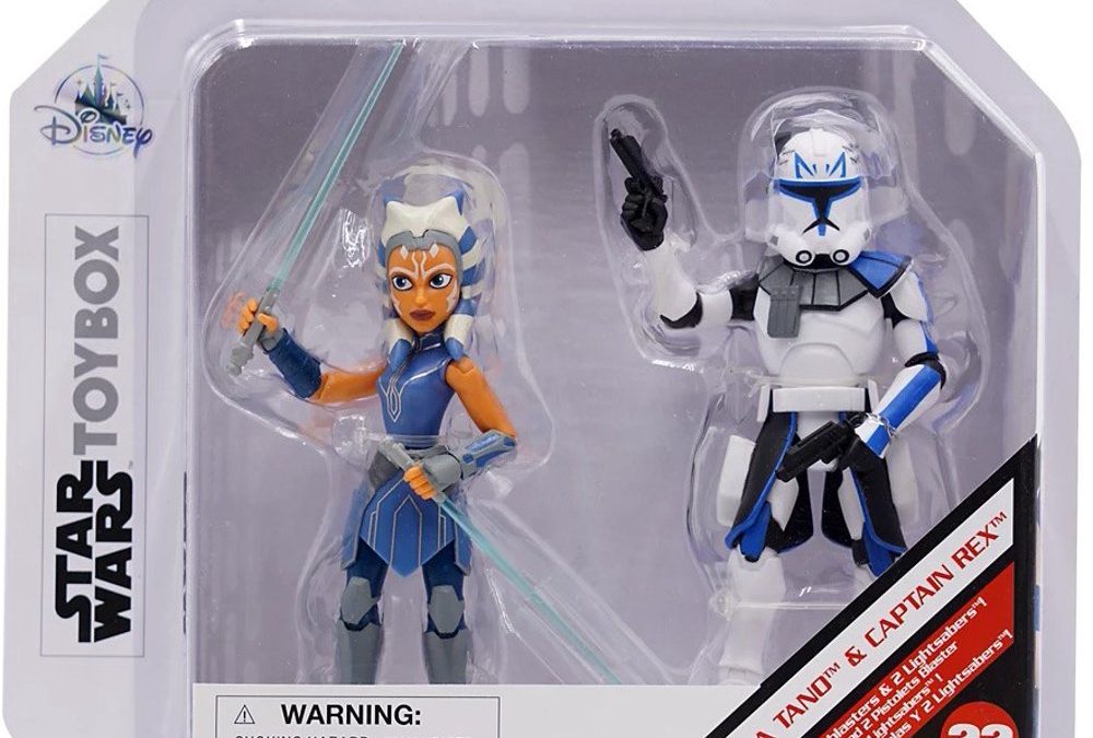 New Star Wars Ahsoka Tano & Captain Rex Toybox figure 2-pack available now!