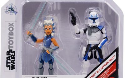 New Star Wars Ahsoka Tano & Captain Rex Toybox figure 2-pack available now!