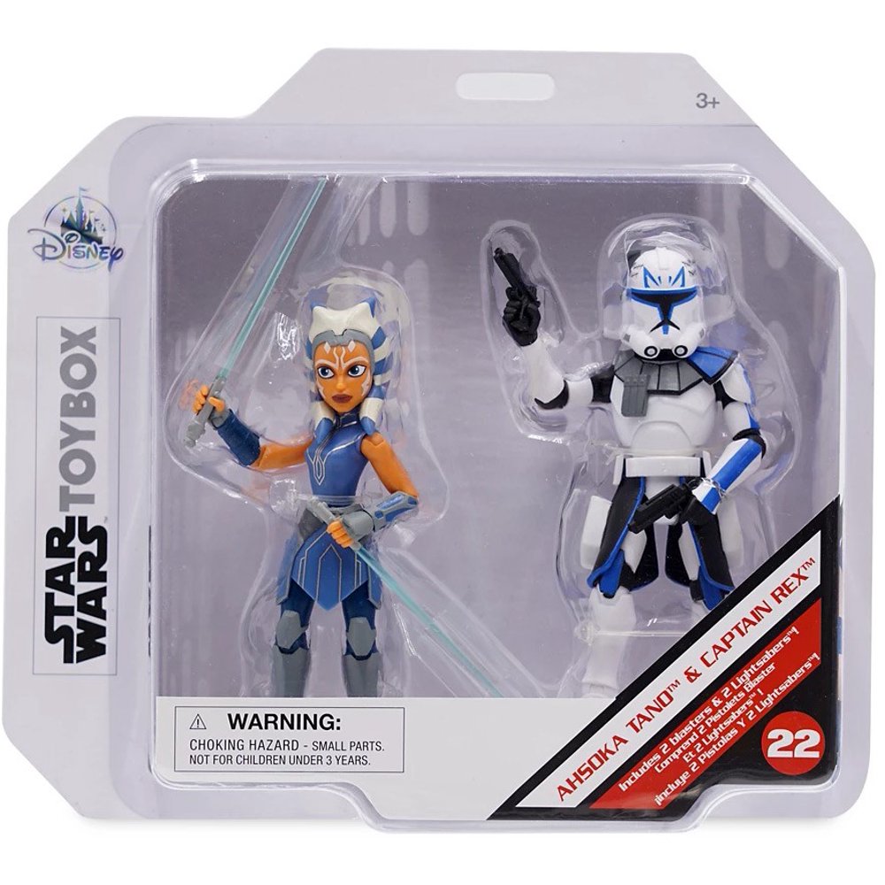 SW Ahsoka Tano & Captain Rex Toybox Figure 2-pack 1