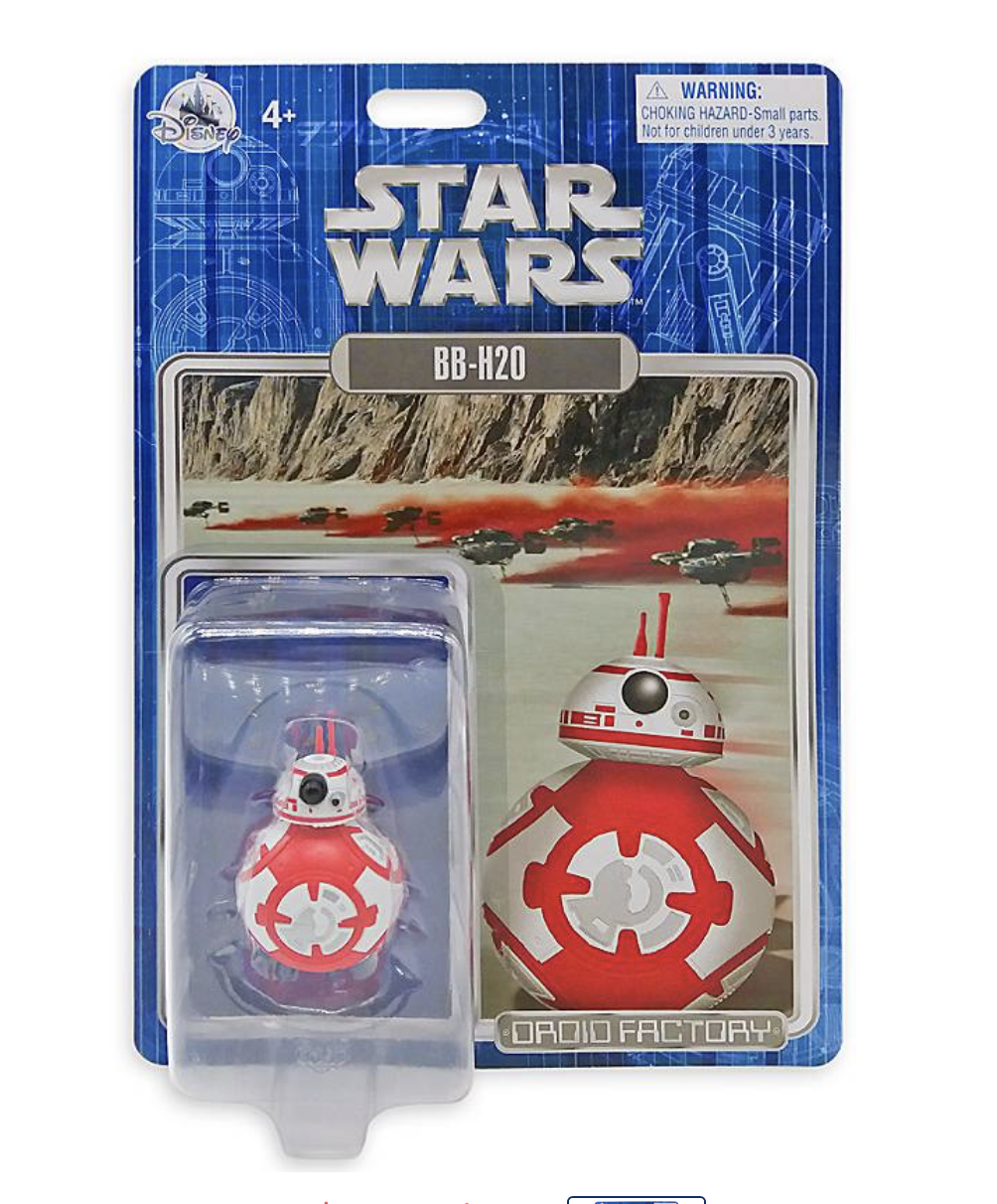 SWGE BB-H20 Christmas Holiday Droid Factory Figure 1