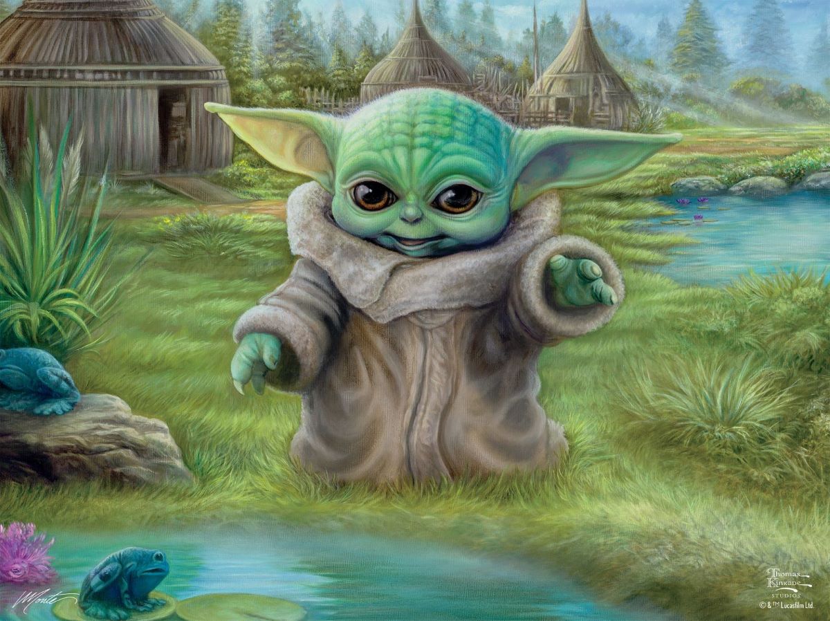 TM The Child (Grogu) Childs Play 550 Piece Jigsaw Puzzle 3