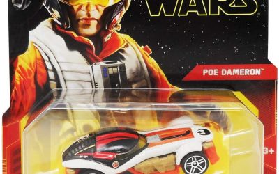 New Rise of Skywalker Poe Dameron Hot Wheels Character Car available now!