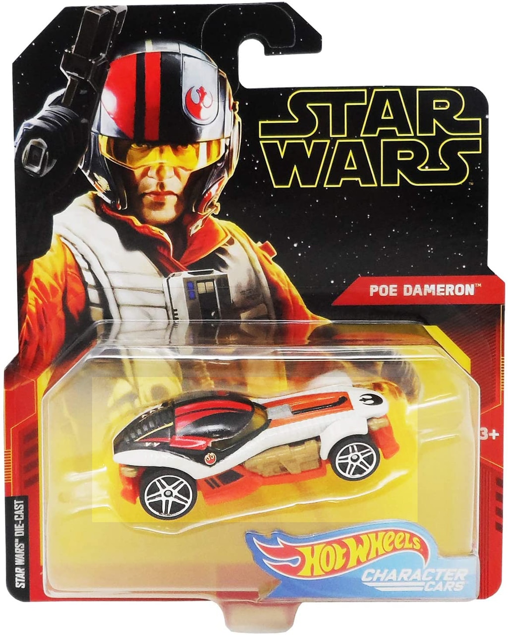 New Rise of Skywalker Poe Dameron Hot Wheels Character Car available ...