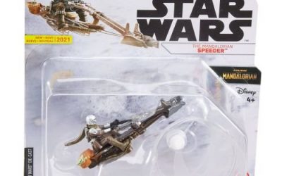 New The Mandalorian Mando's (Din Djarin's) Speeder Hot Wheels Starship Toy available now!