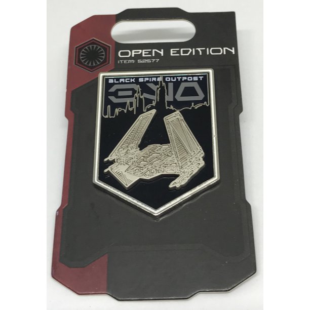 New Galaxy's Edge Black Spire Outpost Shuttle Pin available now!