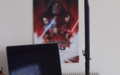 New The Mandalorian Darksaber 24-Inch LED Desk Light Lamp available now!