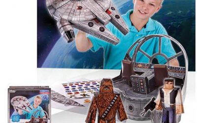 New Star Wars Millennium Falcon Papercraft Adventure Pack available now!