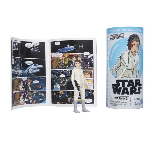 New Galaxy of Adventures Princess Leia Figure and Mini Comic Set available now!
