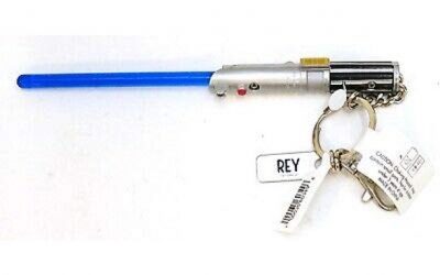 New Galaxy's Edge Rey Lightsaber Light Up Keychain available now!